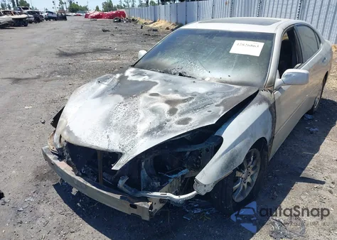 2003 Lexus Es 300 from USA, damaged, VIN JTHBF30G536011078